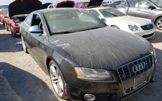 Coupet Audi  S5 2009 Czarny