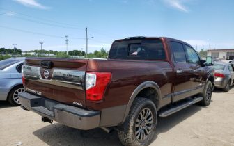 Pickups Nissan Titan, SL  2017 Burgundy