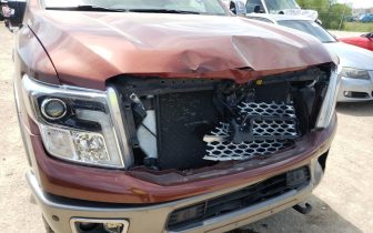 Pickups Nissan Titan, SL  2017 Burgundy