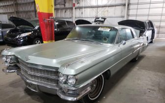Sedans Cadillac Deville 1963 Teal