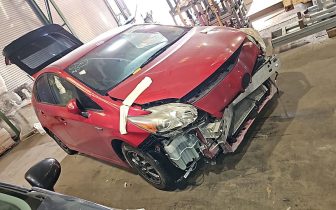 Hatchbacks Toyota Prius 2010 Czerwony