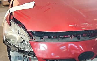 Hatchbacks Toyota Prius 2010 Czerwony