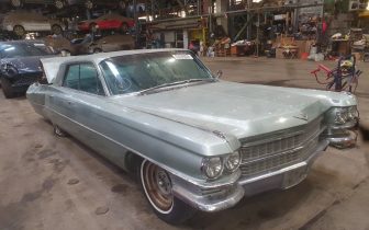 Sedans Cadillac Deville 1963 Teal