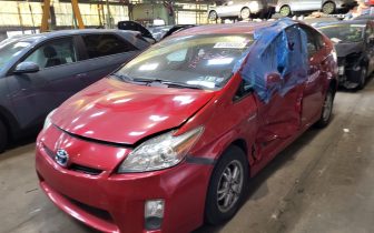 Hatchbacks Toyota  Prius 2010 Czerwony