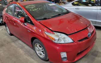 Hatchbacks Toyota  Prius 2010 Czerwony