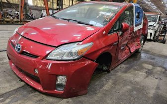 Hatchbacks Toyota Prius 2011 Red