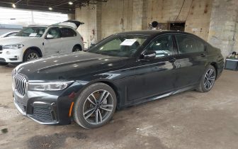 Sedans BMW 7 Series 2020 7 Series 2020 Czarny
