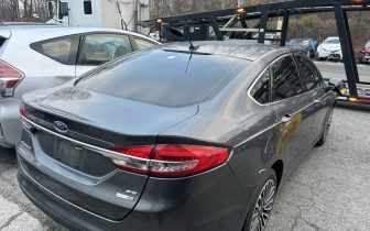 Sedans Ford Fusion 2017 Gray