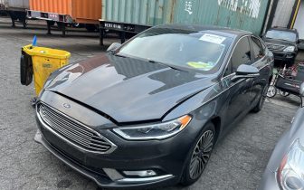 Sedans Ford Fusion 2017 Gray