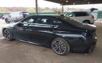 Sedans BMW 7 Series 2020 7 Series 2020 Czarny