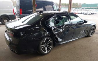 Sedans BMW 7 Series 2020 7 Series 2020 Czarny