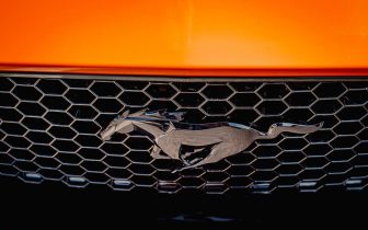 Sedans Ford Mustang GT  2021 Pomarańczowy