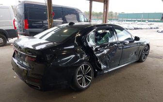 Sedans BMW 7 Series 2020 7 Series 2020 Czarny