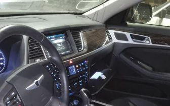 Sedans Hyundai Genesis 2016 Szary