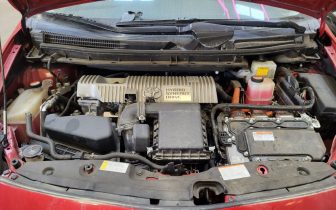 Hatchbacks Toyota  Prius 2015 Red