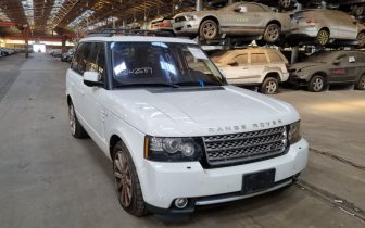 SUVs Land Rover Range Rover 2012 Biały