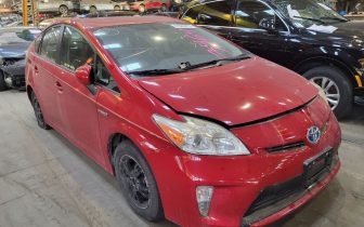 Hatchbacks Toyota  Prius 2015 Red
