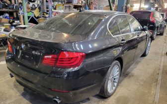 Sedans BMW 5 Series 2012 Black
