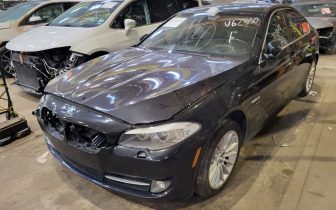 Sedans BMW 5 Series 2012 Black