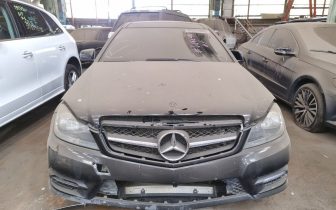Coupet Mercedes-Benz C250 2013 Czarny