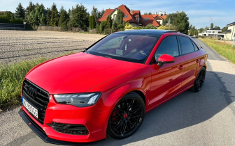 Sedans Audi S3 2015 Red